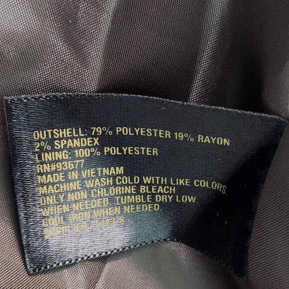 Worthington Brown Blazer NWT Size Medium Classic Brown Suit Jacket - Picture 9 of 10